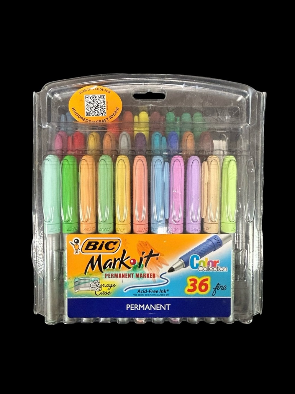 BIC Mark-It Fine Point Permanent Markers 36/Pkg Color Collection SOLD OUT READ